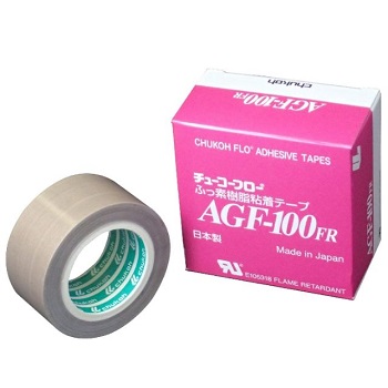Băng keo chịu nhiệt PTFE CHUKOH AGF-100FR 0.18mmx25mmx10M